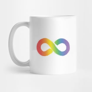 Rainbow Infinity Symbol | Autism Pride Sticker | Neurodiversity Mug